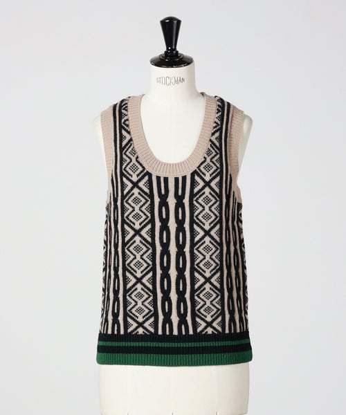 DRIES VAN NOTEN KNIT VEST