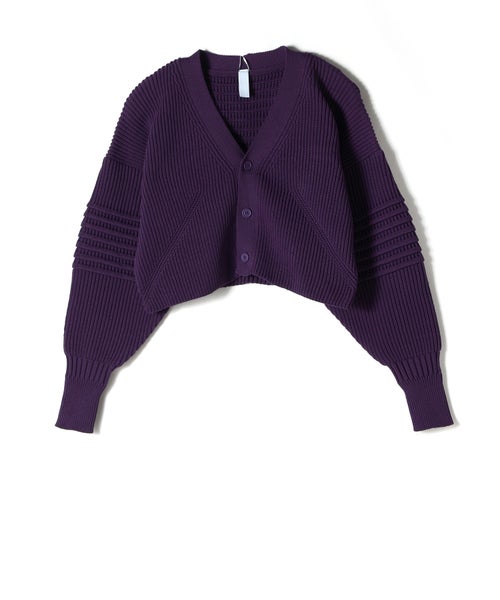 CFCL LOW GAUGE CROPPED CARDIGAN