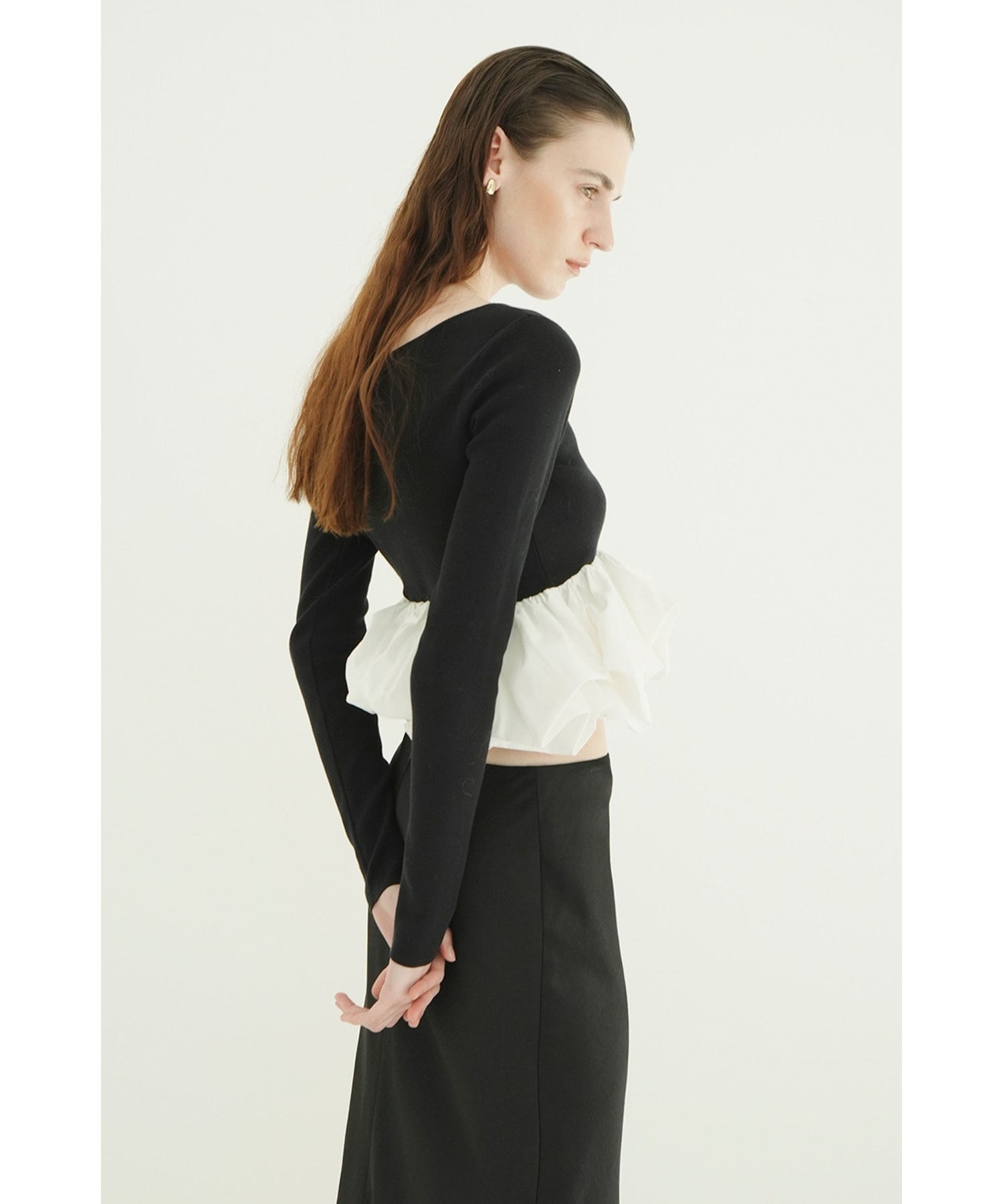 CLANE(クラネ)】 W BALLOON SHORT KNIT TOPS｜PARIGOT ONLINE（パリゴ