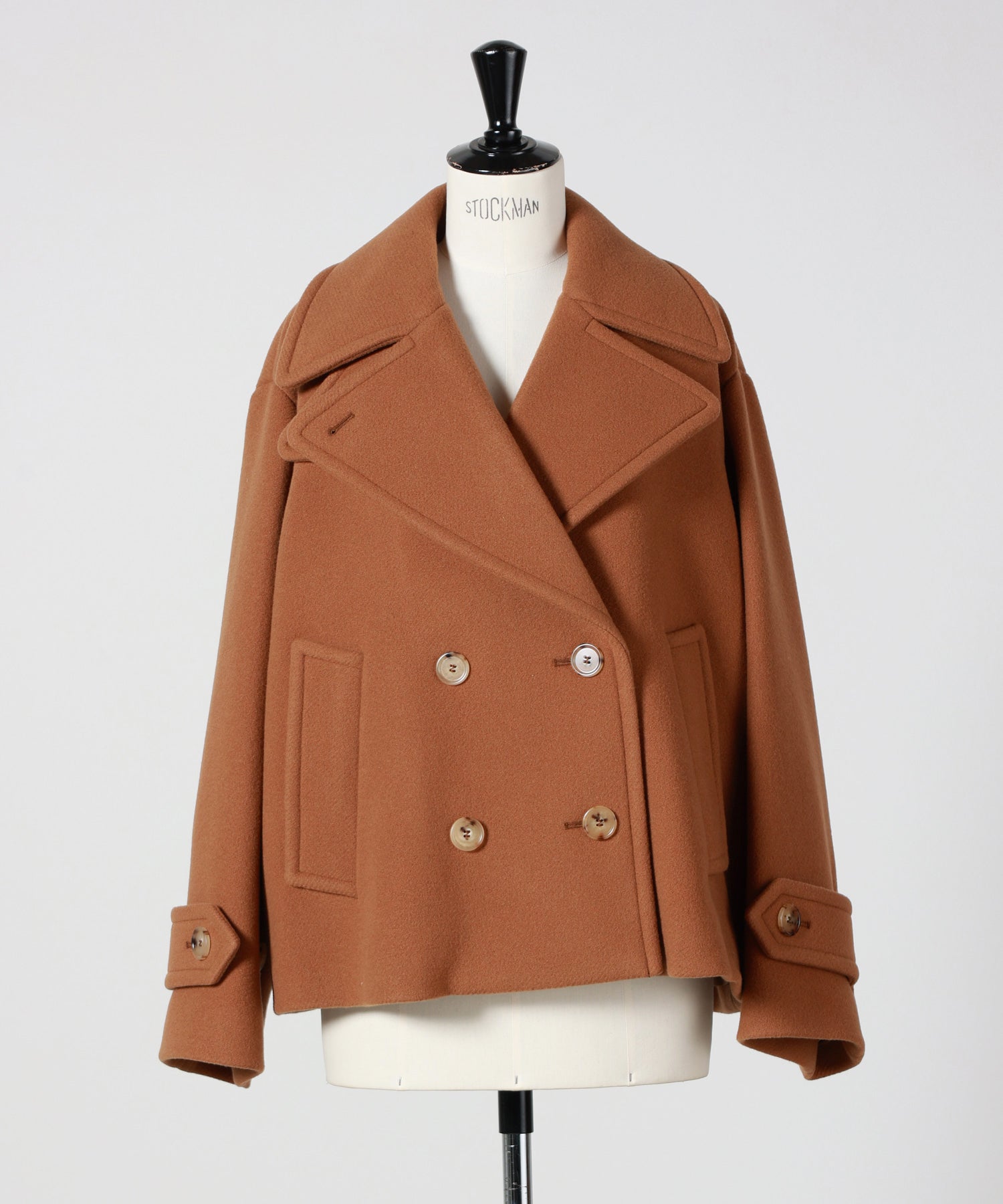 Chloe(クロエ)】 ウール製オーバーサイズ ショートコート｜PARIGOT