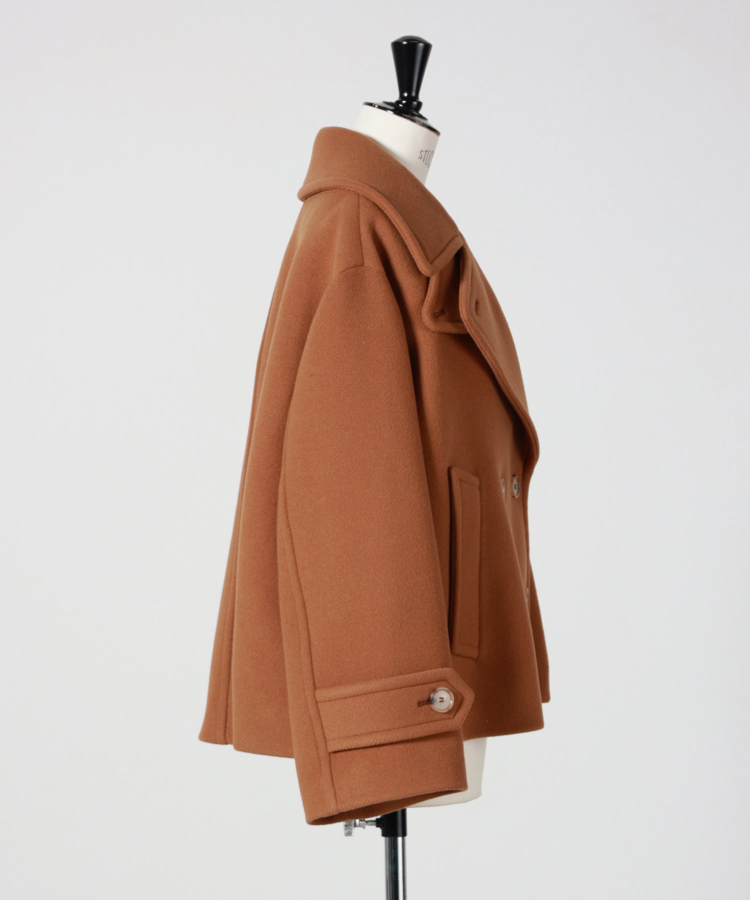 Chloe(クロエ)】 ウール製オーバーサイズ ショートコート｜PARIGOT