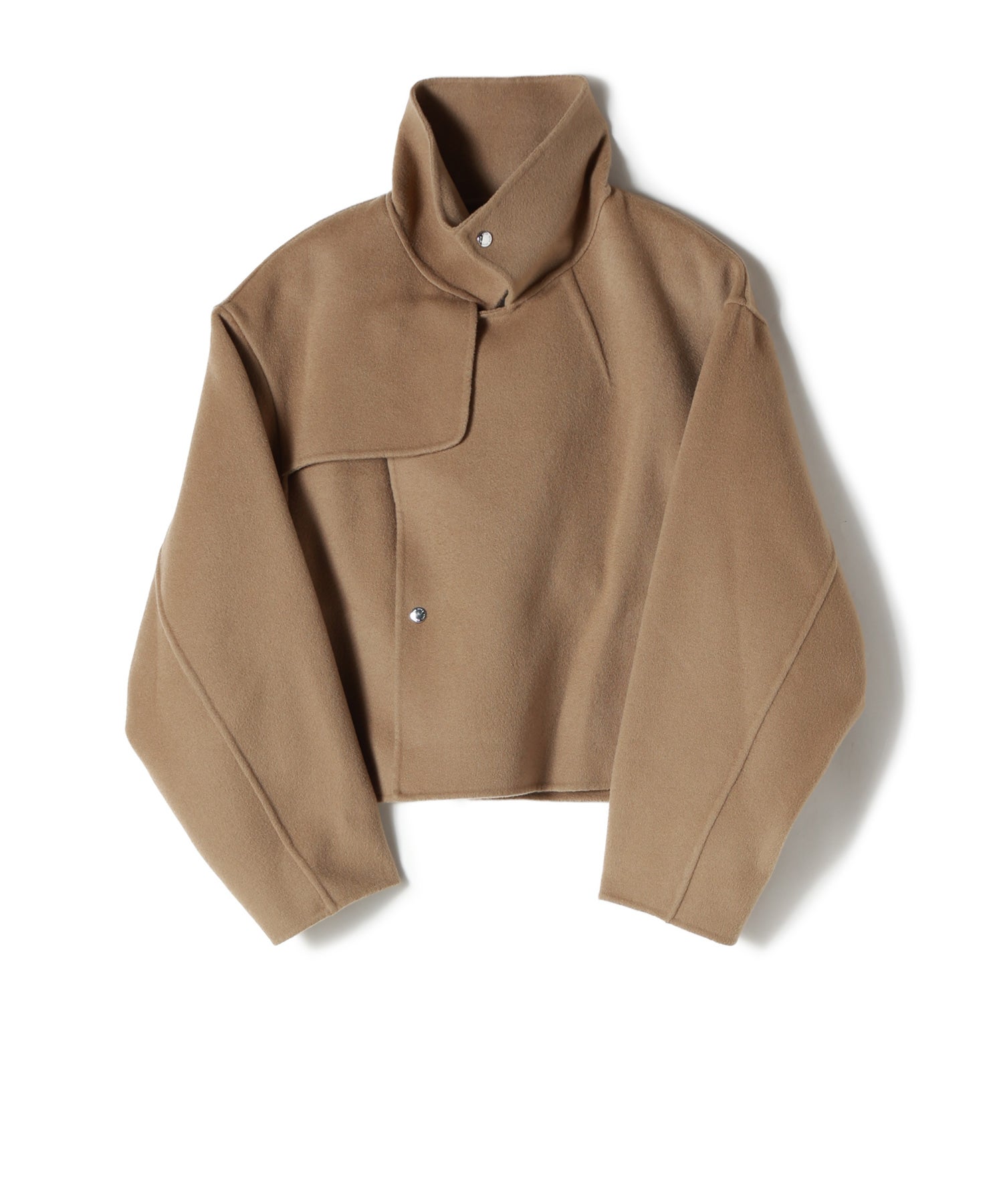 LIGHT DOUBLE-FACED CROPPED TRENCH COAT WOMEN(レディース)