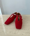 RED SUEDE