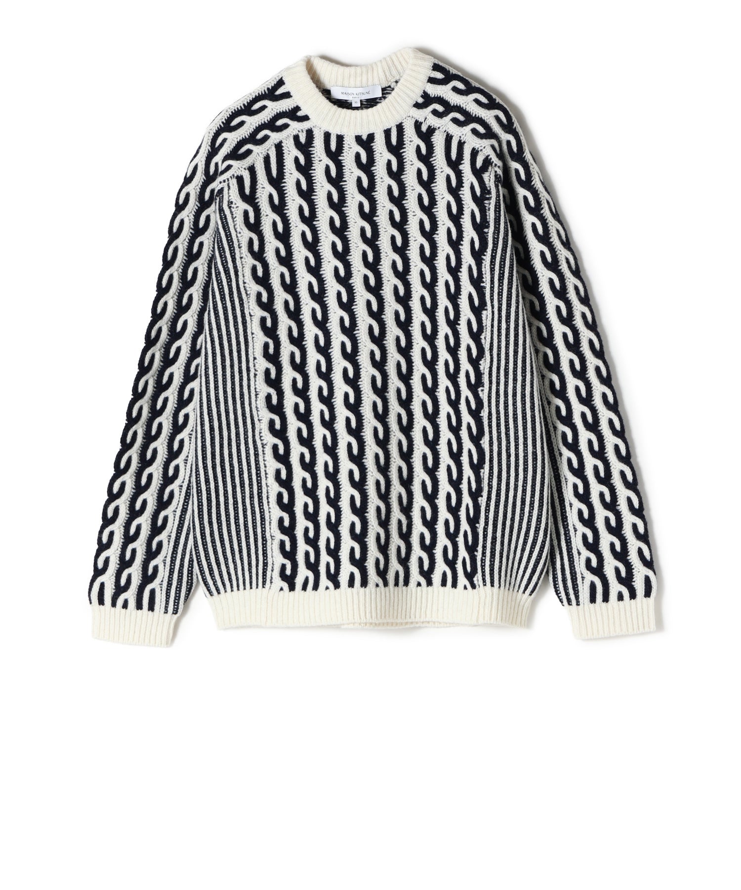 0502(Ecru/classic navy)