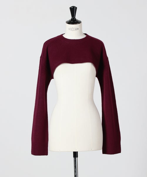 ENFOLD CROPPED-PULLOVER