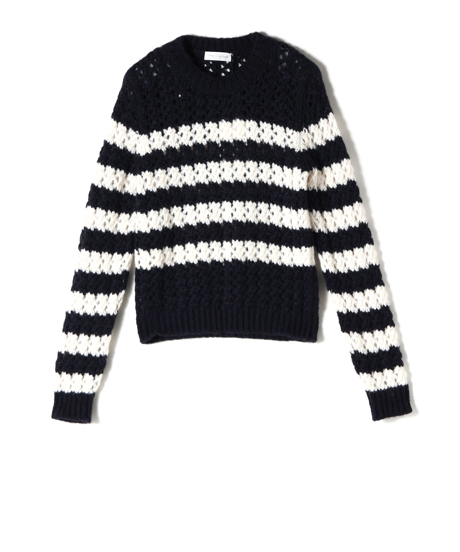 10(NAVY/ECRU)