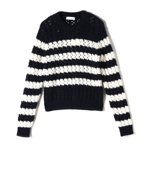10(NAVY/ECRU)