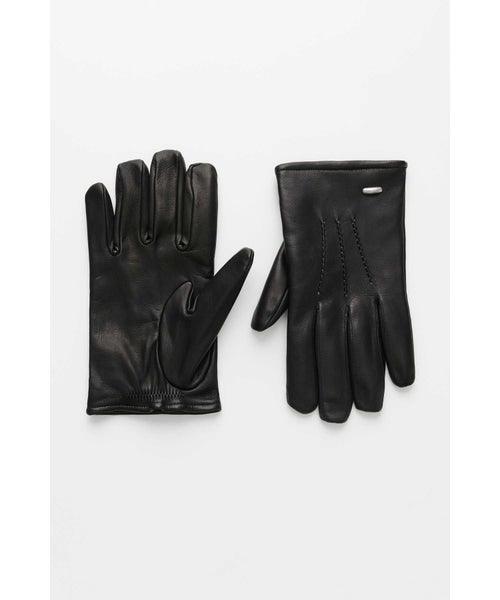 BLACK LEATHER